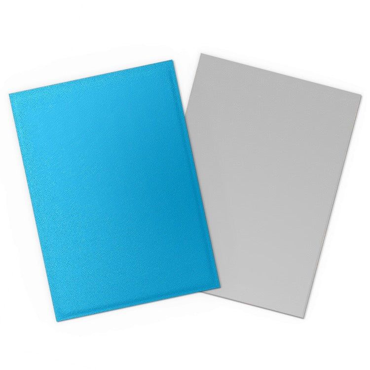Dragon Shield - Sky Blue & Silver - Matte Dual Sleeves - Standard Size