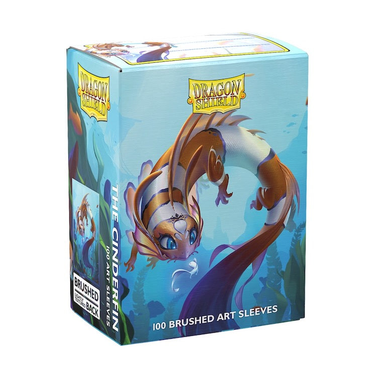 Dragon Shield - The Cinderfin - Brushed Art Sleeves - Standard Size