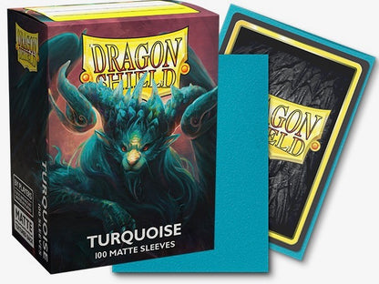 Dragon Shield - Turquoise - Matte Sleeves - Standard Size