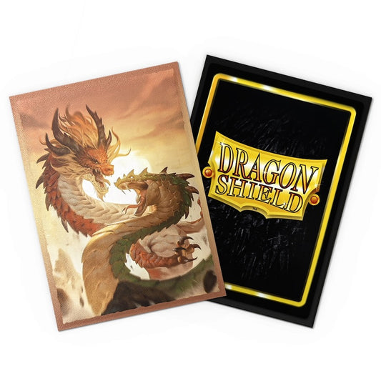 Dragon Shield - Wood Snake 2025 - Matte Dual Art Sleeves - Standard Size