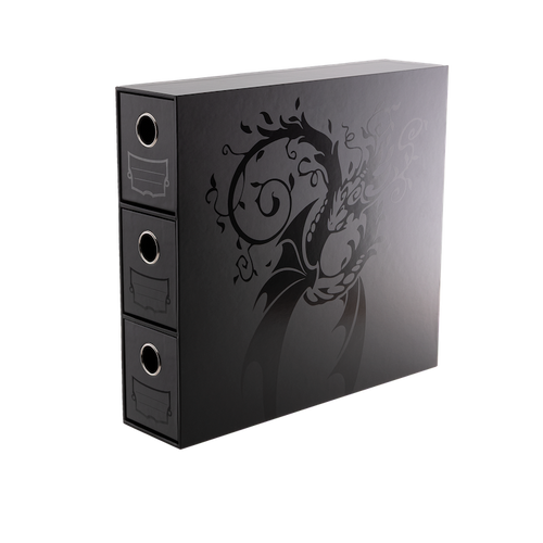 Dragon Shield Fortress - Vertical - 3 XL - Black