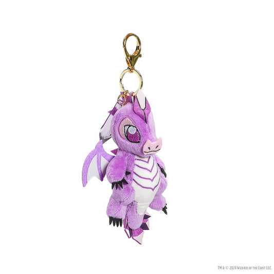 Dungeons & Dragons 3" Plush Charms - Amethyst Wyrmling (50th Anniversary)