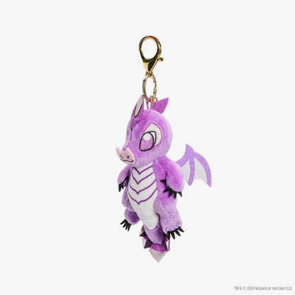 Dungeons & Dragons 3" Plush Charms - Amethyst Wyrmling (50th Anniversary)