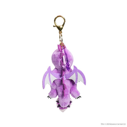 Dungeons & Dragons 3" Plush Charms - Amethyst Wyrmling (50th Anniversary)
