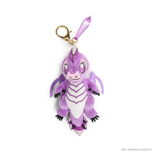 Dungeons & Dragons 3" Plush Charms - Amethyst Wyrmling (50th Anniversary)