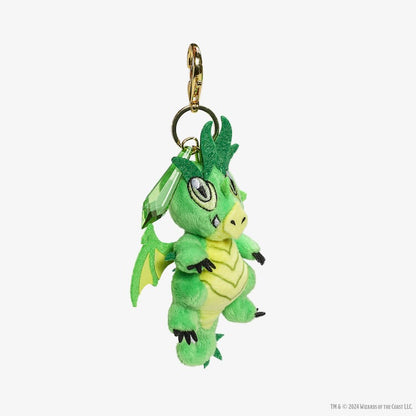Dungeons & Dragons 3" Plush Charms - Emerald Wyrmling (50th Anniversary)
