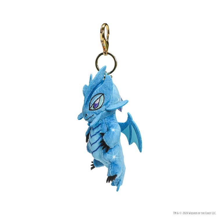 Dungeons & Dragons 3" Plush Charms - Sapphire Wyrmling (50th Anniversary)