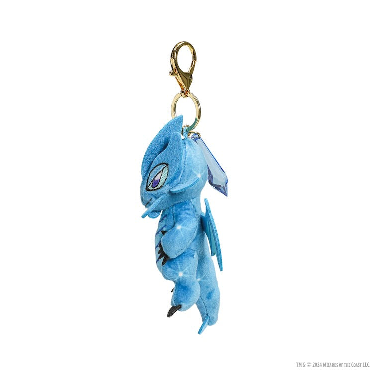 Dungeons & Dragons 3" Plush Charms - Sapphire Wyrmling (50th Anniversary)
