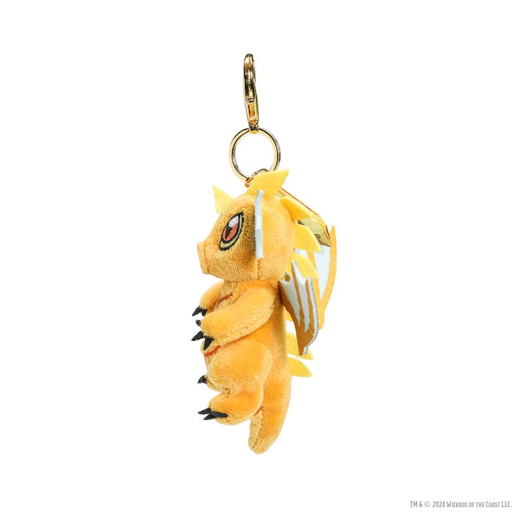 Dungeons & Dragons 3" Plush Charms - Topaz Wyrmling (50th Anniversary)