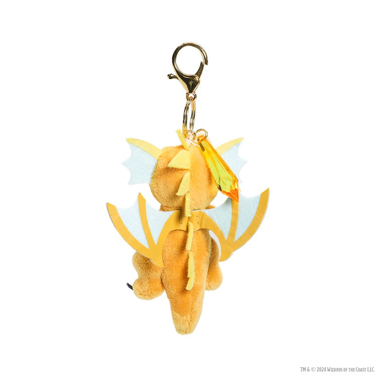 Dungeons & Dragons 3" Plush Charms - Topaz Wyrmling (50th Anniversary)