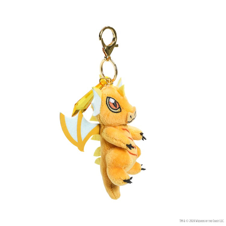 Dungeons & Dragons 3" Plush Charms - Topaz Wyrmling (50th Anniversary)
