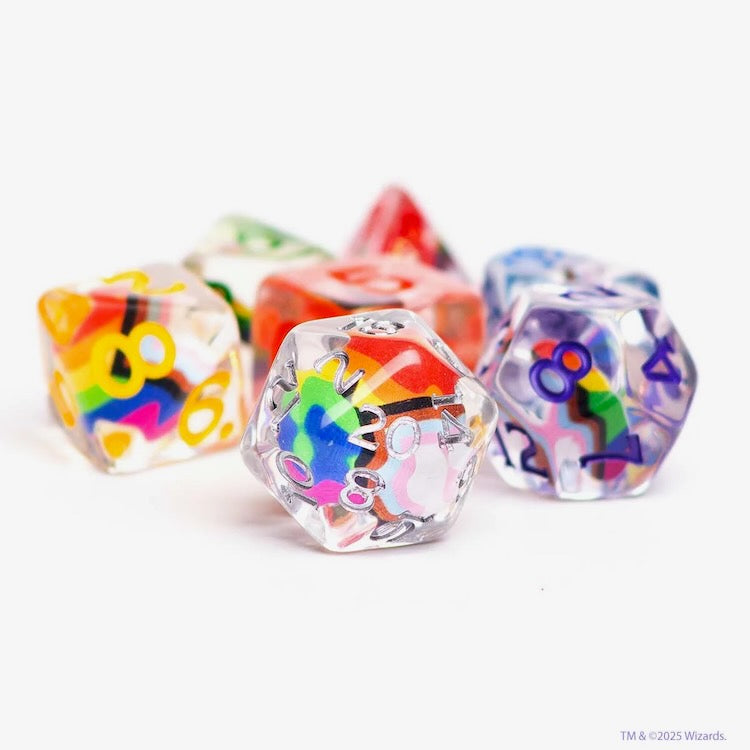 Dungeons & Dragons Pride Dice Set