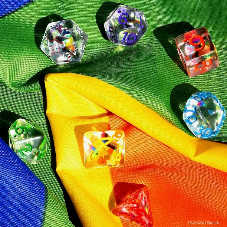 Dungeons & Dragons Pride Dice Set