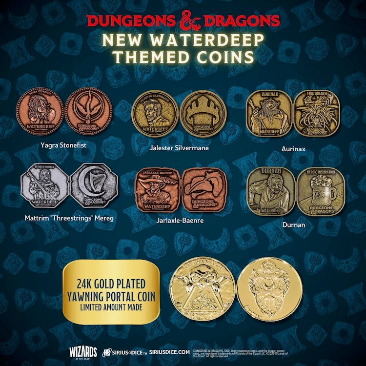 Dungeons & Dragons The Yawning Treasure Portal Pack: Waterdeep Collection