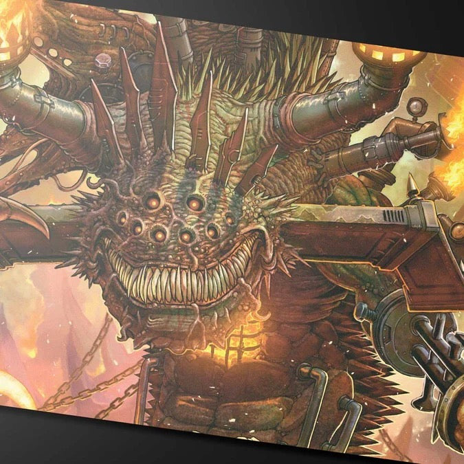 Duskmourn Overlord of the Boilerbilges Standard Gaming Playmat for Magic: The Gathering