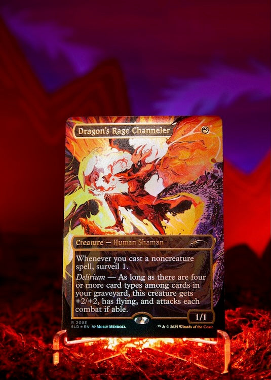 EVERYTHING IS ON FIRE Raised Foil (Secret Lair Ultimate Pencil Superdrop)