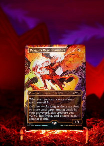 EVERYTHING IS ON FIRE Raised Foil (Secret Lair Ultimate Pencil Superdrop)