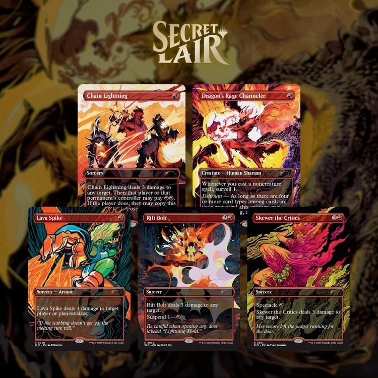 EVERYTHING IS ON FIRE (Secret Lair Ultimate Pencil Superdrop)