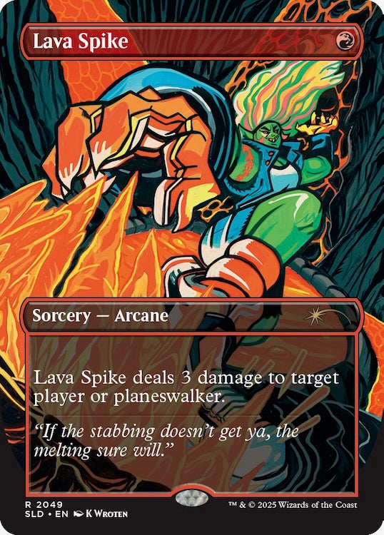 EVERYTHING IS ON FIRE (Secret Lair Ultimate Pencil Superdrop)