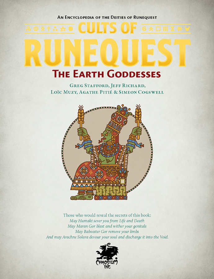 Runequest: Cults of RuneQuest - The Earth Goddesses