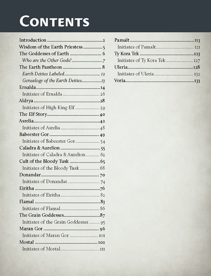 Runequest: Cults of RuneQuest - The Earth Goddesses