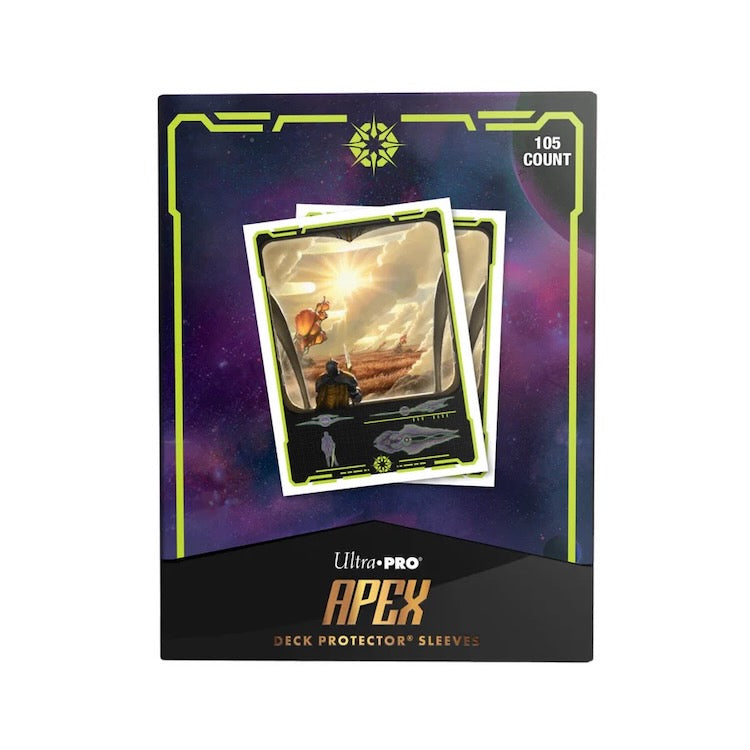 Edge of Eternities Adagia, Windswept Bastion 105ct APEX DECK PROTECTOR Sleeves for Magic: The Gathering
