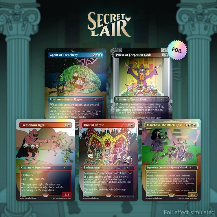 Magic The Gathering Cards MTG Secret Lair X : Grimoire English