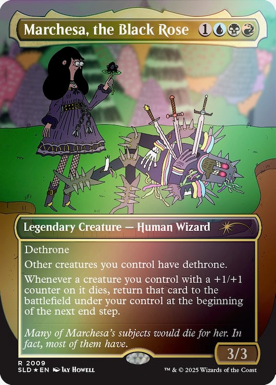 Featuring: Jay Howell Rainbow Foil (Secret Lair Ultimate Pencil Superdrop)