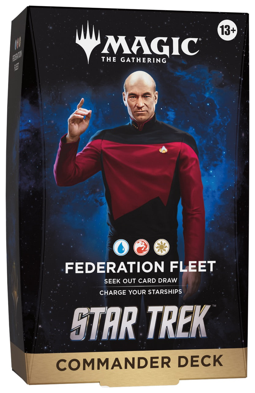 [PREORDER 6 NOVEMBER | 1 PER PERSON] Federation Fleet - Magic: The Gathering | Star Trek Commander Deck