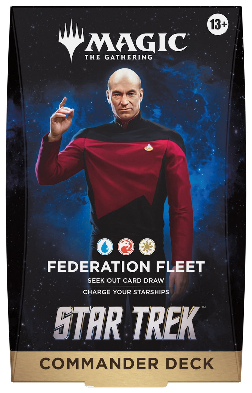 [PREORDER 6 NOVEMBER | 1 PER PERSON] Federation Fleet - Magic: The Gathering | Star Trek Commander Deck