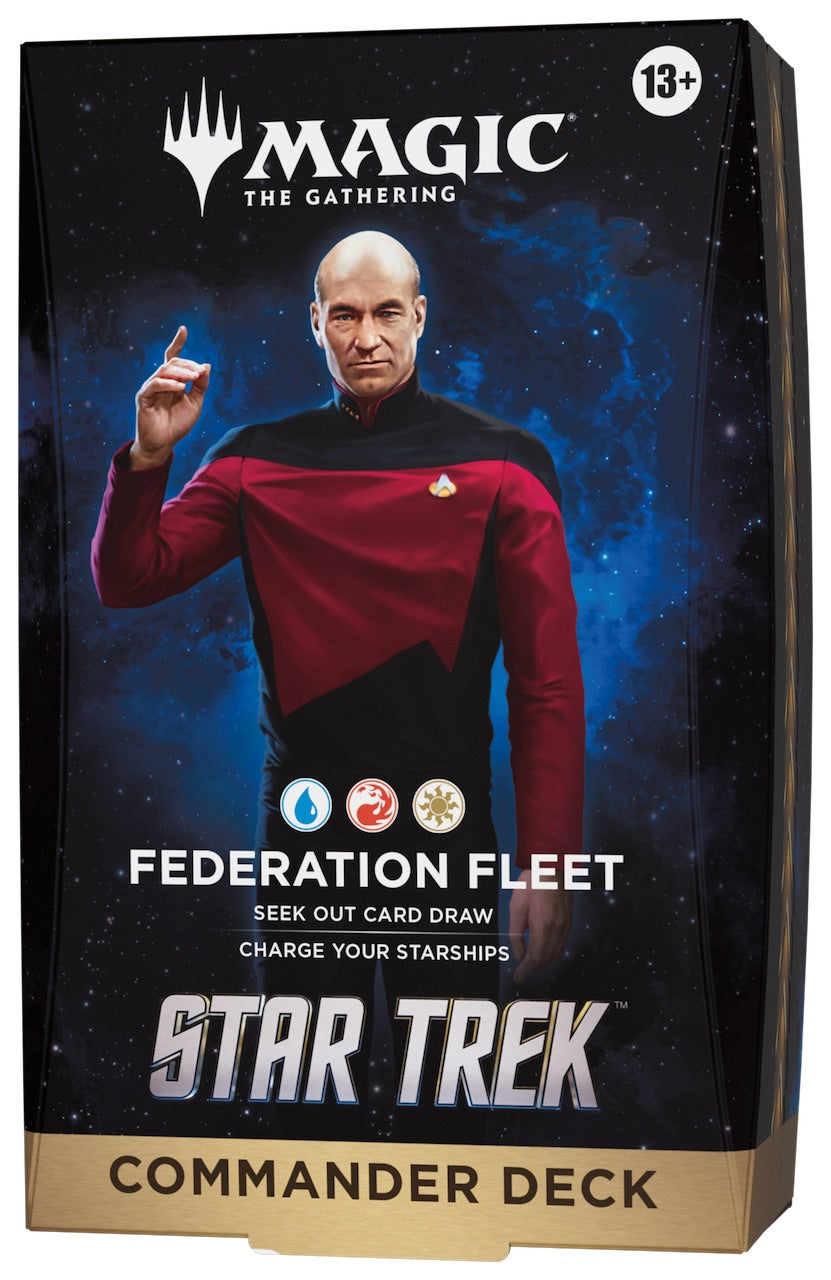 [PREORDER 6 NOVEMBER | 1 PER PERSON] Federation Fleet - Magic: The Gathering | Star Trek Commander Deck