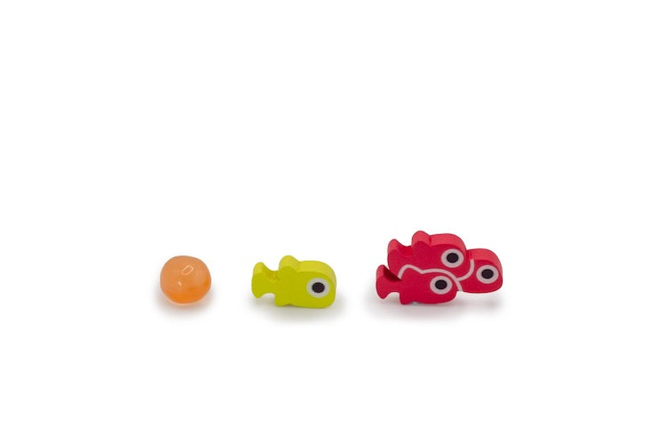 Finspan Upgrade Pack (Wooden Tokens & Squishy Eggs)