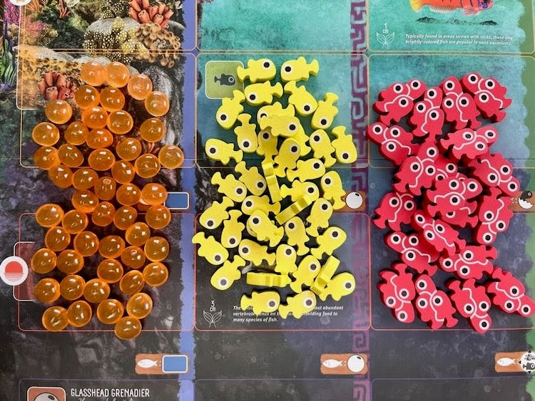 Finspan Upgrade Pack (Wooden Tokens & Squishy Eggs)