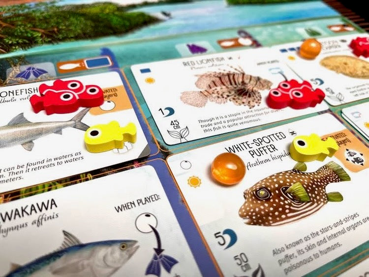 Finspan Upgrade Pack (Wooden Tokens & Squishy Eggs)