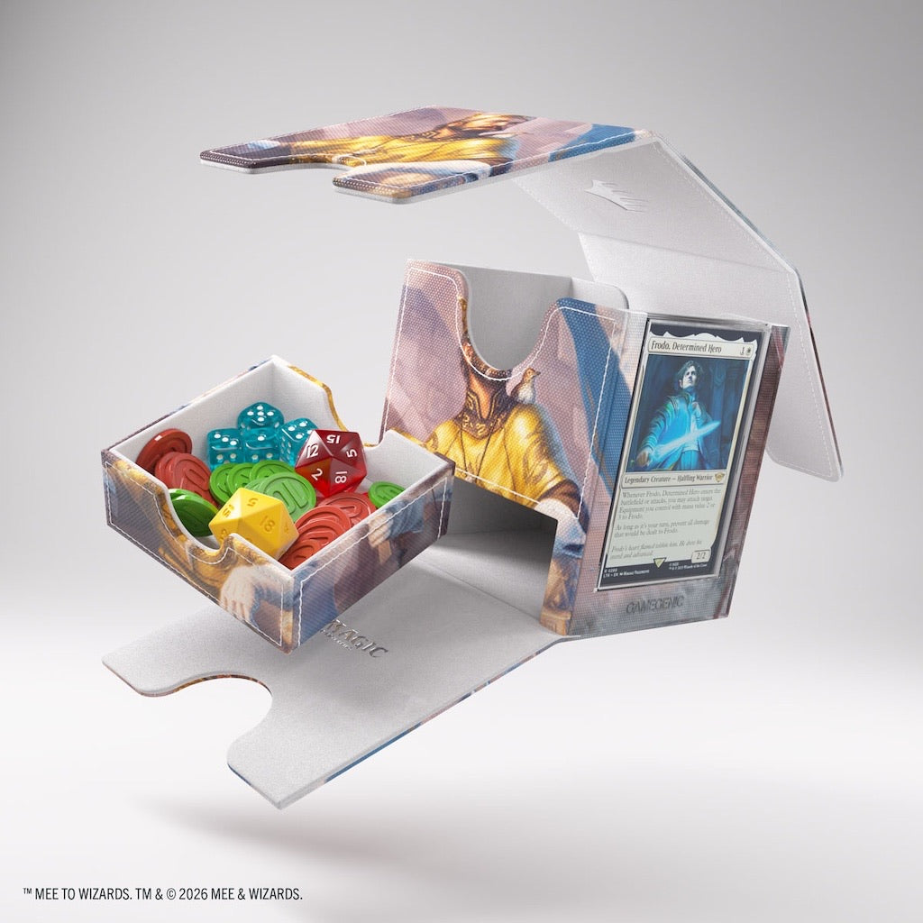 Bard, King of Dale/Smaug, Wicked Worm - Gamegenic Sidekick PRO 100+ XL Convertible (Magic: The Gathering | The Hobbit)