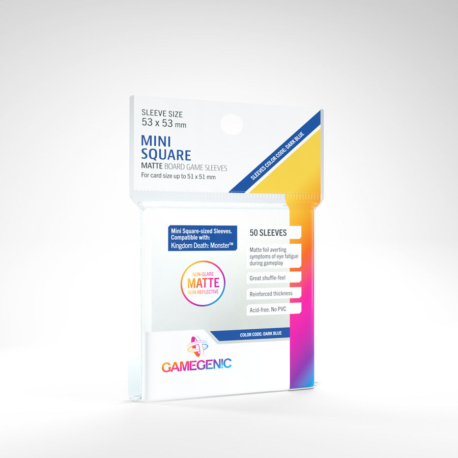 Gamegenic Matte Mini Square Sleeves (53mm x 53mm)