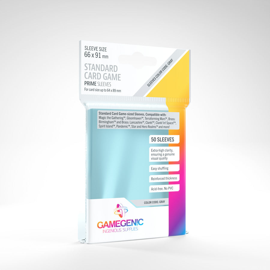 Gamegenic Prime Standard Size Sleeves (66mm x 91mm)