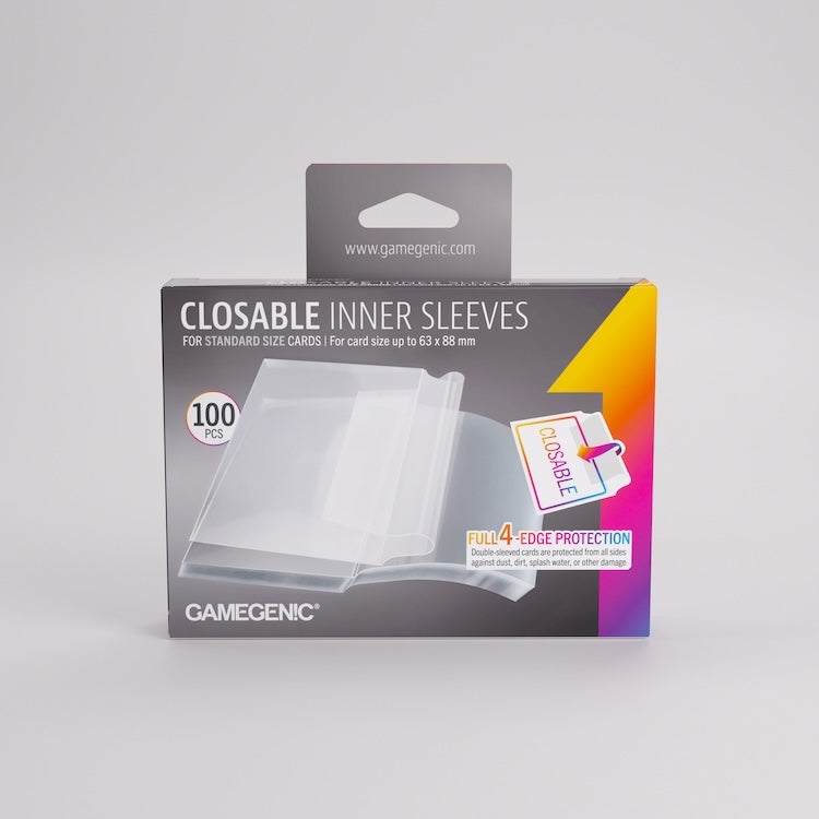 Gamegenic Closable Inner Sleeves