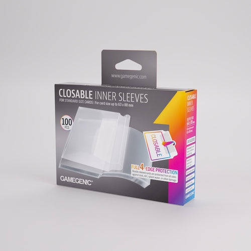 Gamegenic Closable Inner Sleeves