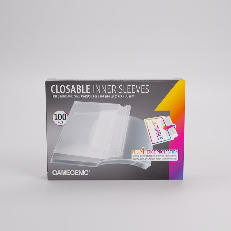 Gamegenic Closable Inner Sleeves