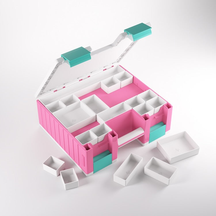 Gamegenic Game Castle (Pink/White/Teal)