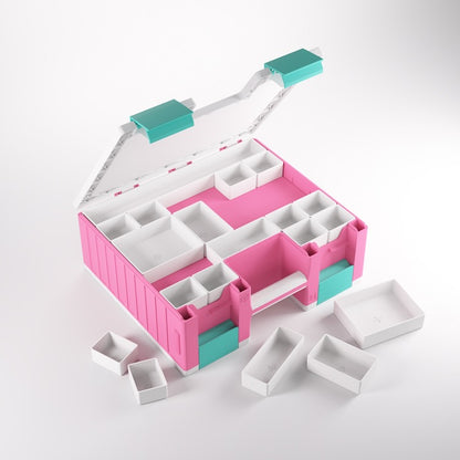 Gamegenic Game Castle (Pink/White/Teal)