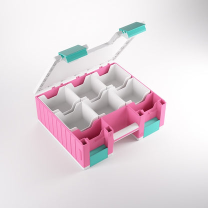 Gamegenic Game Castle (Pink/White/Teal)