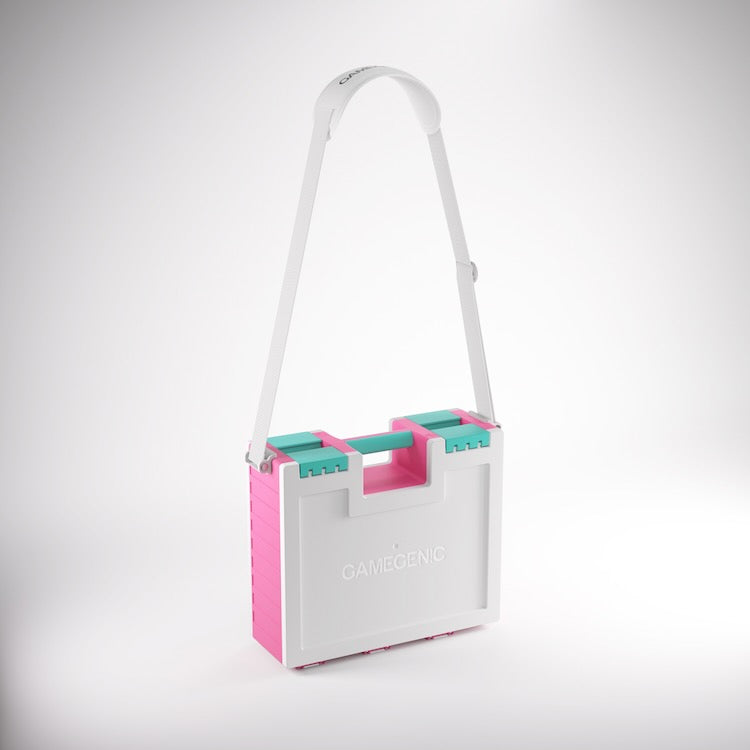 Gamegenic Game Castle (Pink/White/Teal)