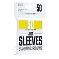 Gamegenic Just Sleeves Colour Card Sleeves (Yellow - 50 Pack)