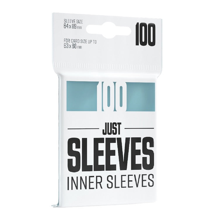 Gamegenic Just Sleeves Inner Card Sleeves (100 Pack)
