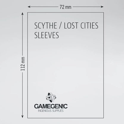 Gamegenic Matte Scythe/Lost Cities Sleeves (72mm x 112mm)