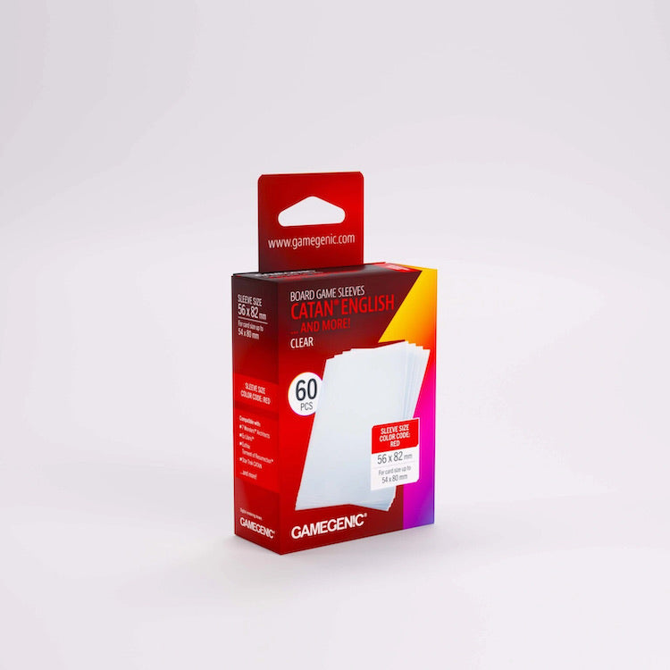 Gamegenic Prime Board Game Sleeves: Catan (56 x 82 mm)