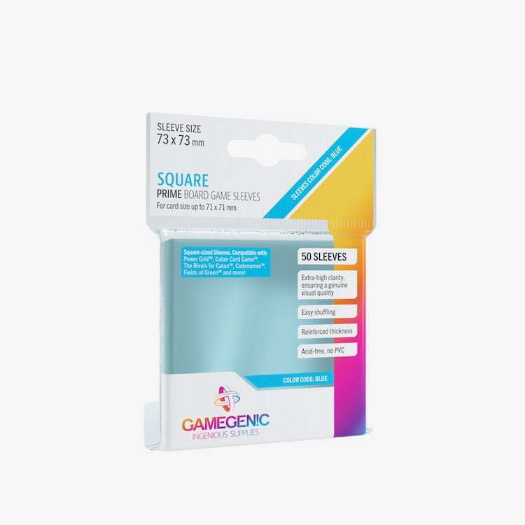 Gamegenic Prime Square Sleeves (73mm x 73mm)