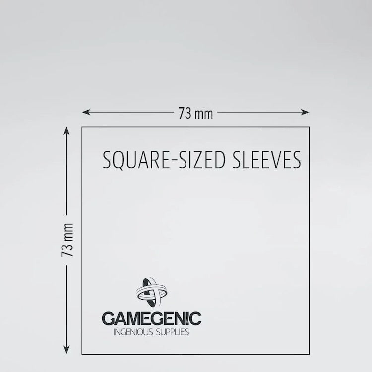 Gamegenic Prime Square Sleeves (73mm x 73mm)
